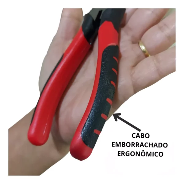 Kit de Alicates Essenciais Gadan - Bico, Corte e Universal - Imagem 5