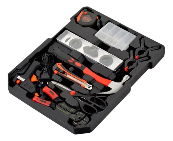 Kit Maleta De Ferramentas Lorben 186 Pçs Cromo Vanadium Com Rodas - Imagem 3