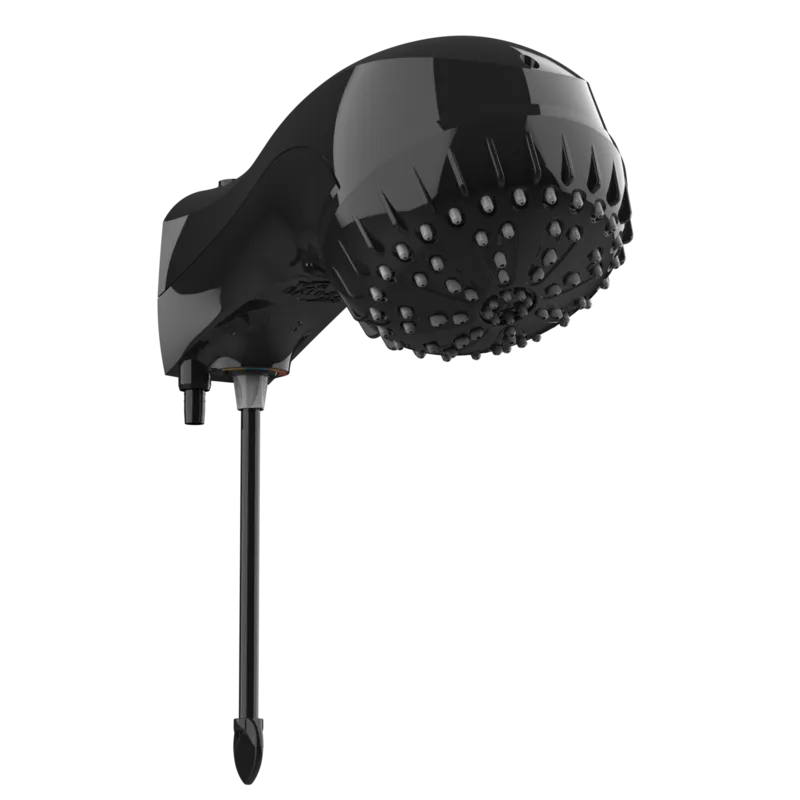 Chuveiro Top Banho Black Piano 4 temperaturas