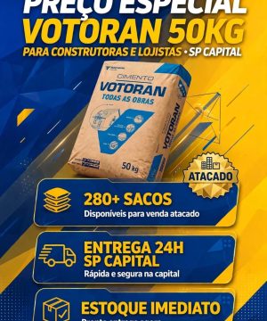 Valor especial para SP Capital Minimo 280 sacos a R$35,50 + Frete