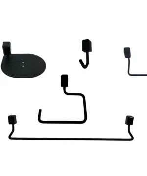 Kit Acessórios para Banheiro Linha Città com 5 peças